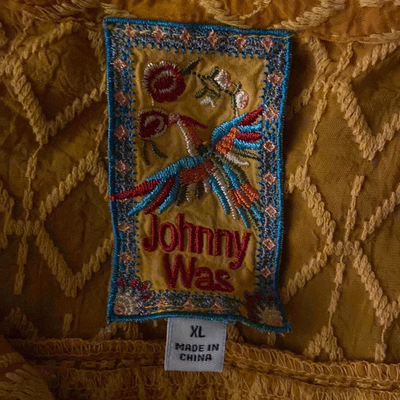 Johnny was mustard colored blouse - Picture 5 of 5